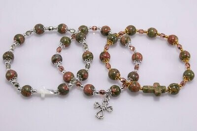 Unikite Rosary Bracelet