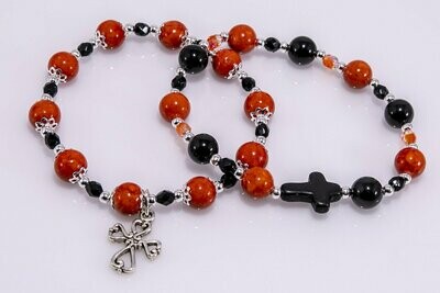 Halloween Rosary Bracelets