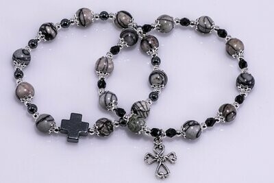 Netstone Rosary Bracelet
