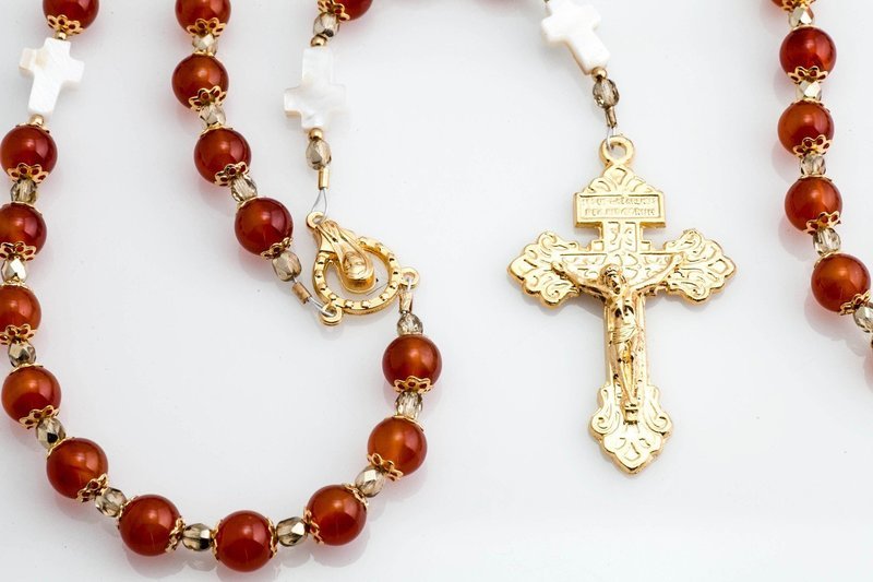 Carnelian Rosary