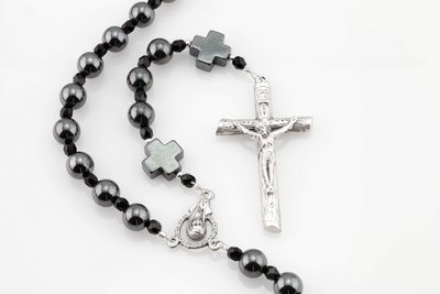 Black Hemalyke Rosary