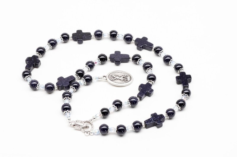 Navy Goldstone St Michael Chaplet