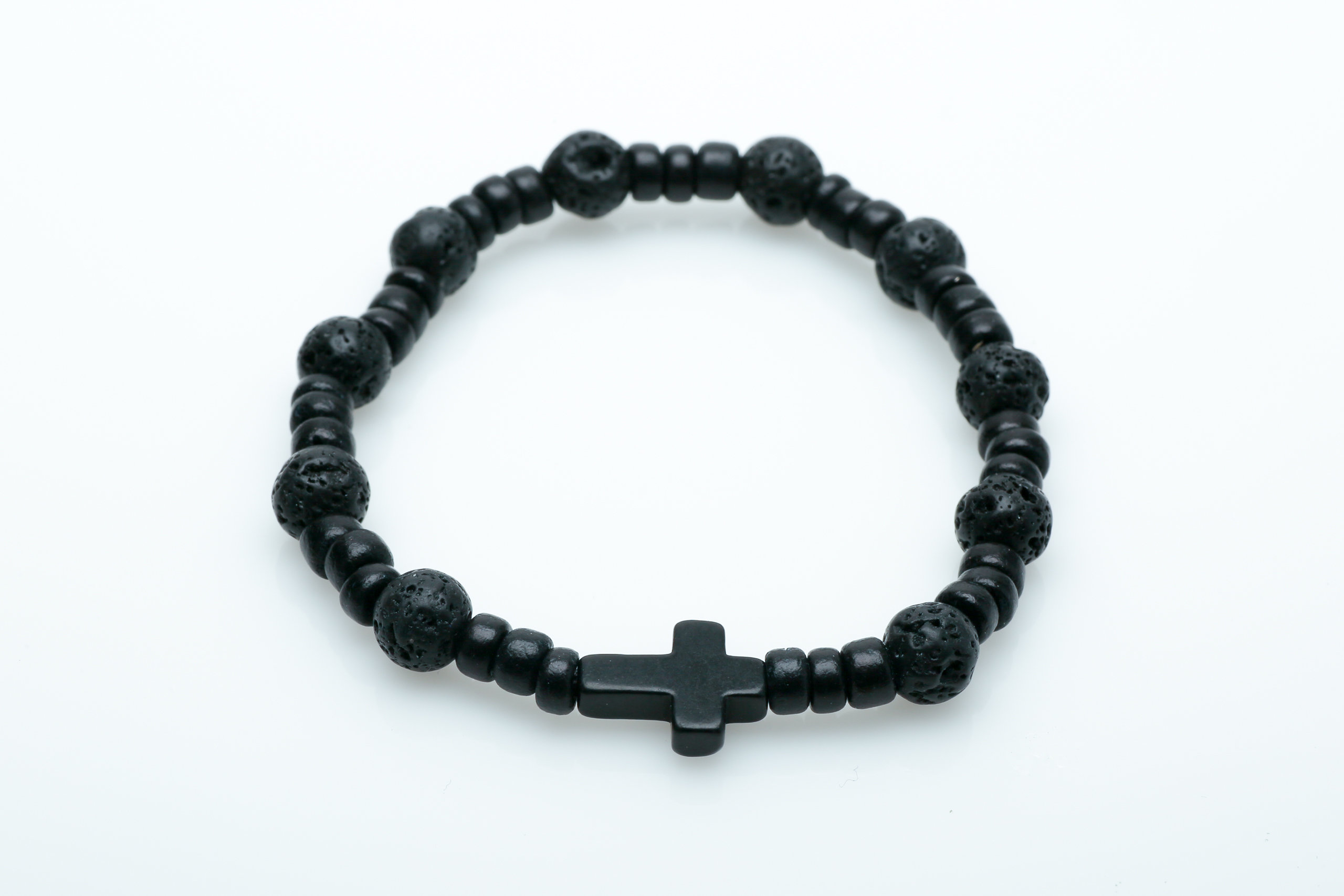 Mens rosary deals bracelet