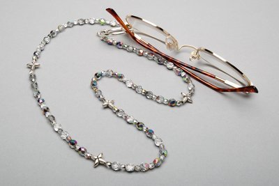 Vitrail Lanyard-Eyeglass Ring (6 mm beads)