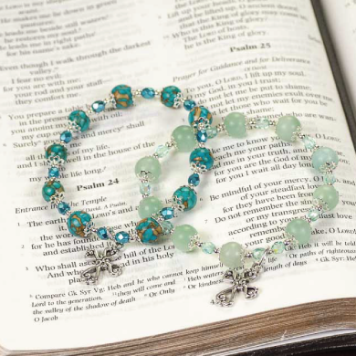 Gemstone Rosary Bracelets