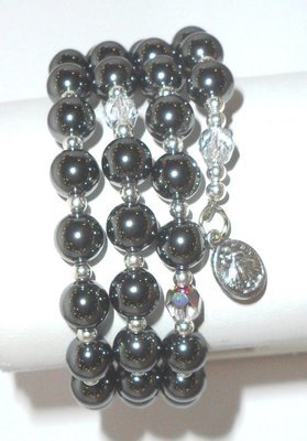Hemalyke Full Rosary Wrap Bracelet (8mm beads)