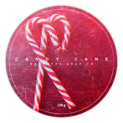 CANDY CANE SHAVE SOAP (NOVEMBER 12) CANDY CANE SHAVE SOAP (NOVEMBER 12)