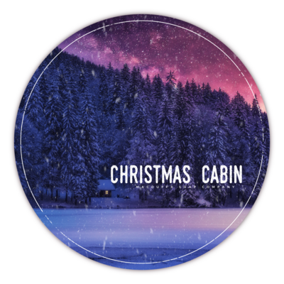CHRISTMAS CABIN SHAVE SOAP