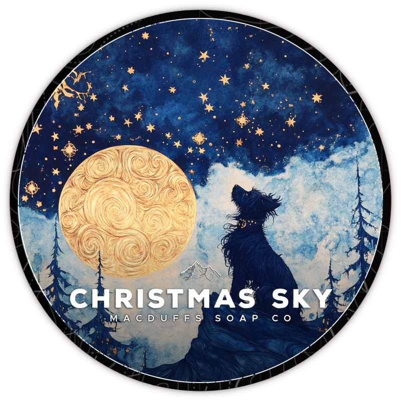CHRISTMAS SKY SHAVE SOAP