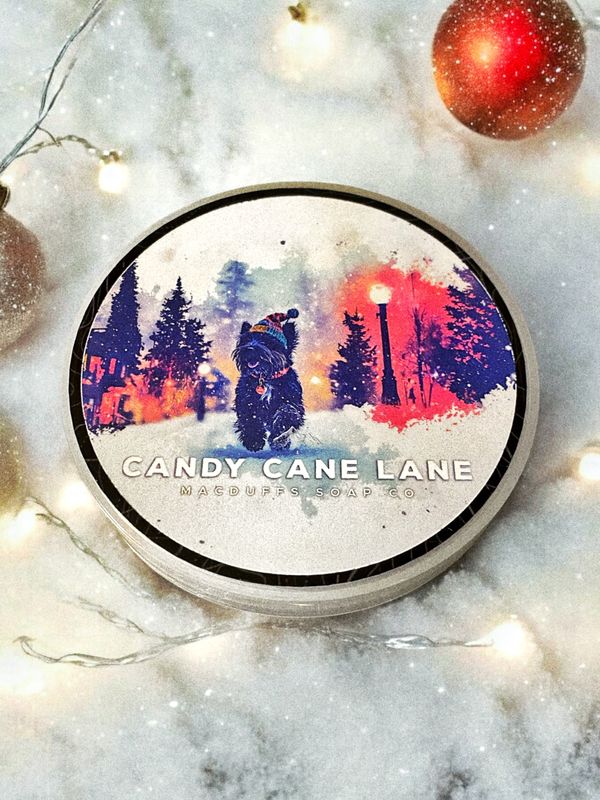 CANDY CANE LANE SHAVE SOAP
