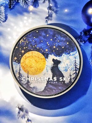 CHRISTMAS SKY SHAVE SOAP