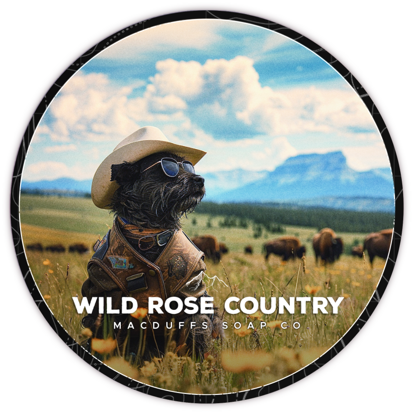 WILD ROSE COUNTRY SHAVE SOAP