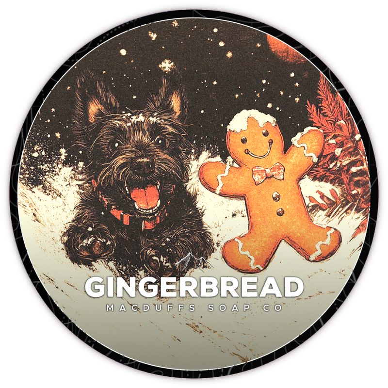 GINGERBREAD SHAVE SOAP