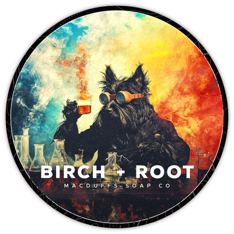 BIRCH + ROOT (ROOT BEER) SHAVE SOAP