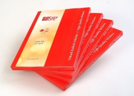 A4 Lazer Etiket - Mat Kuşe Ebat: (30 x 35 mm)