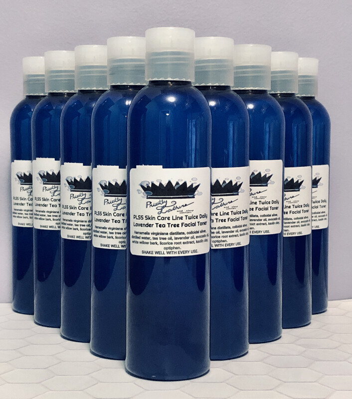 PLSS Skin Care Line Twice Daily Lavender Tea Tree Facial Toner Extra Strength