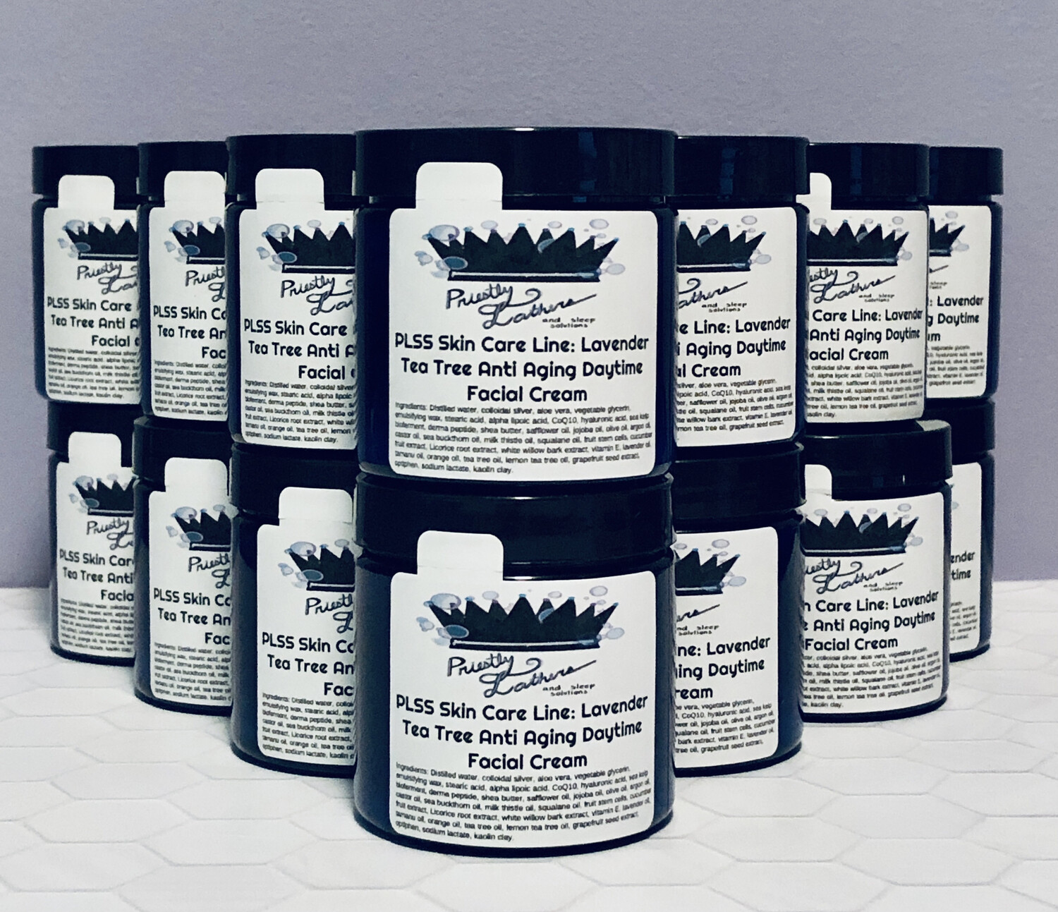 PLSS Skin Care Line: Lavender Tea Tree Anti Aging Daytime Facial Cream