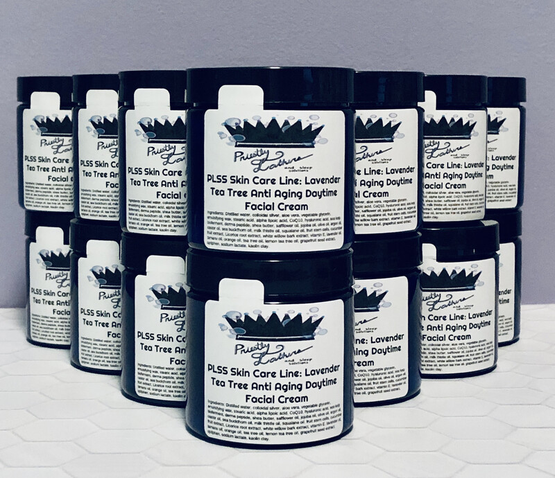 PLSS Skin Care Line: Lavender Tea Tree Anti Aging Daytime Facial Cream