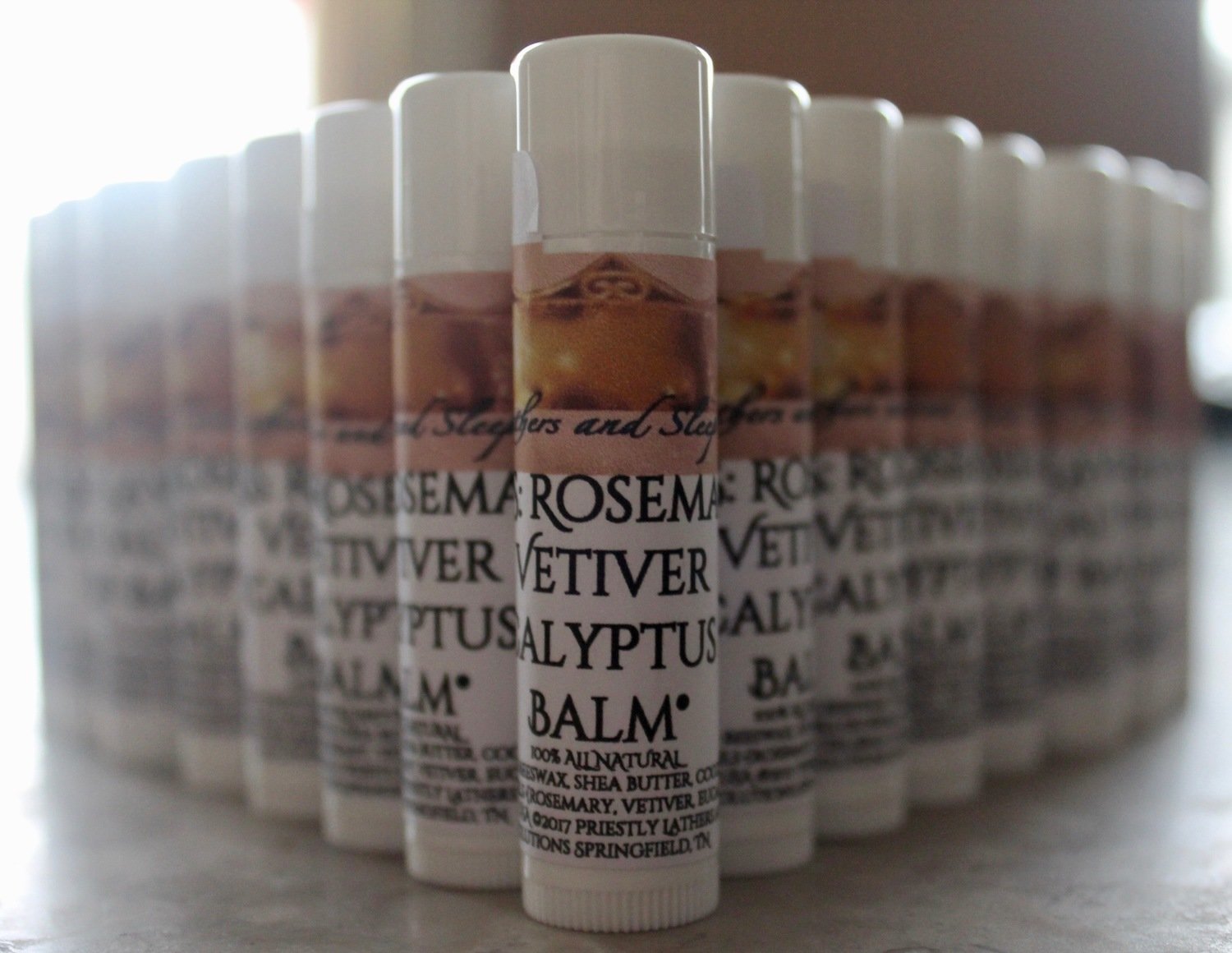 PLSS Lip Balm Rosemary Vetiver Eucalyptus