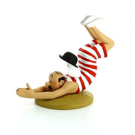 Figurine Tintin - Dupont baigneur - Tintinimaginatio