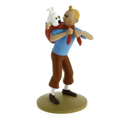 ​Figurine Tintin au paquet - Tintinimaginatio