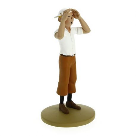 Figurine Tintin dans le désert - Tintinimaginatio