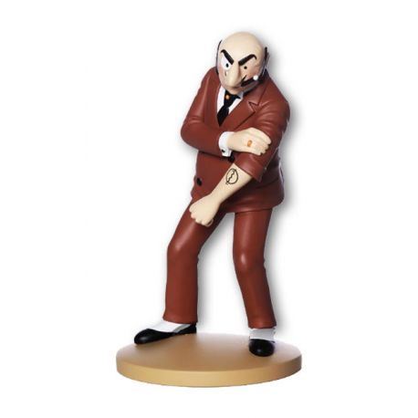 Figurine Tintin - Rastapopoulos au tatouage - Tintinimaginatio