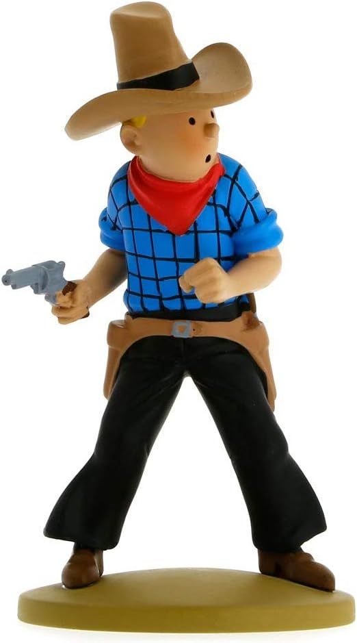 ​Figurine Tintin cowboy - Tintinimaginatio