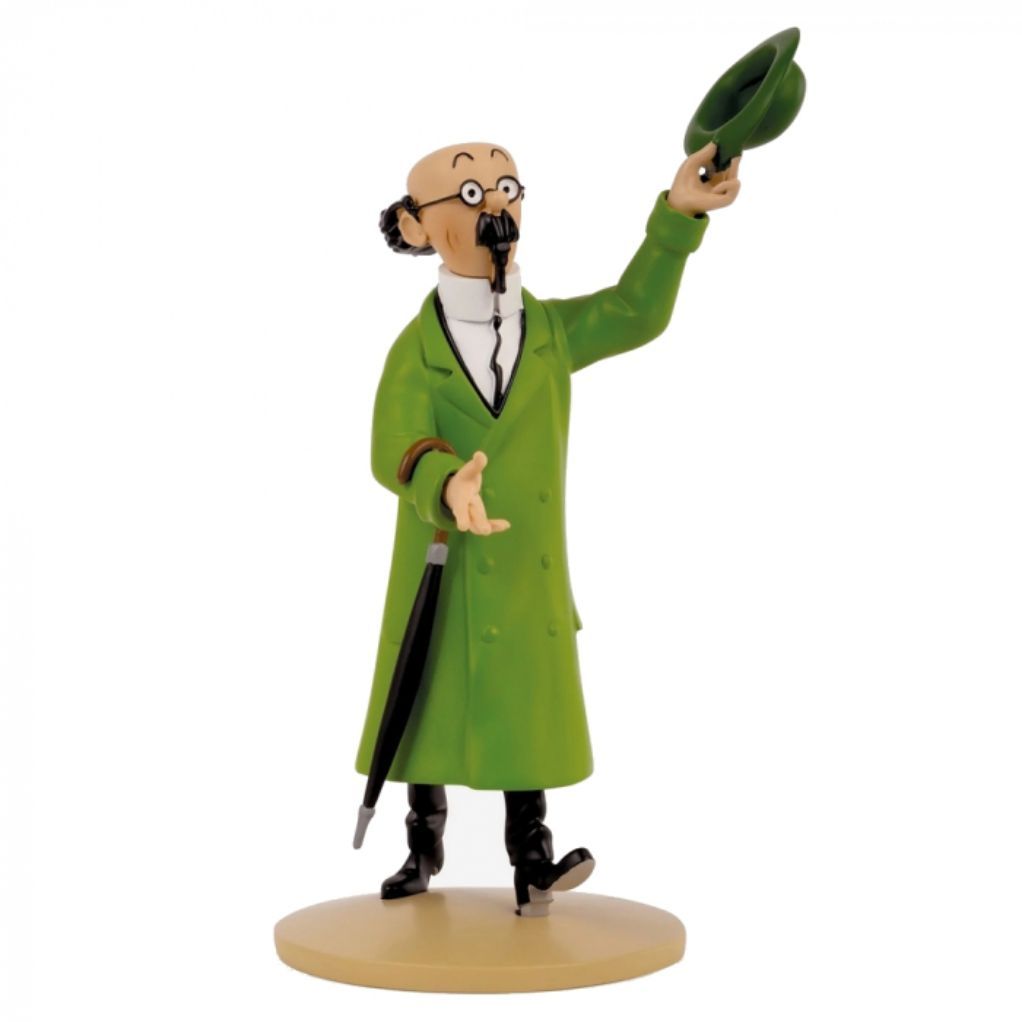 ​Figurine Tintin Tournesol salut - Tintinimaginatio