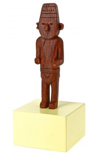 Figurine Tintin - Le Fêtiche Arumbaya - Tintinimaginatio