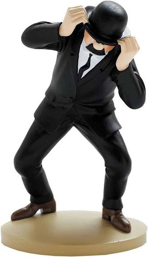 Figurine Tintin - DuponD chapeau engoncé - Tintinimaginatio