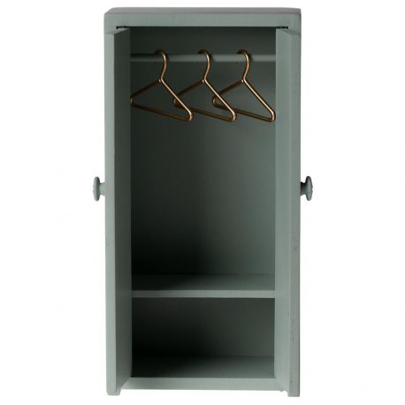 Armoire miniature en bois bleu Maileg