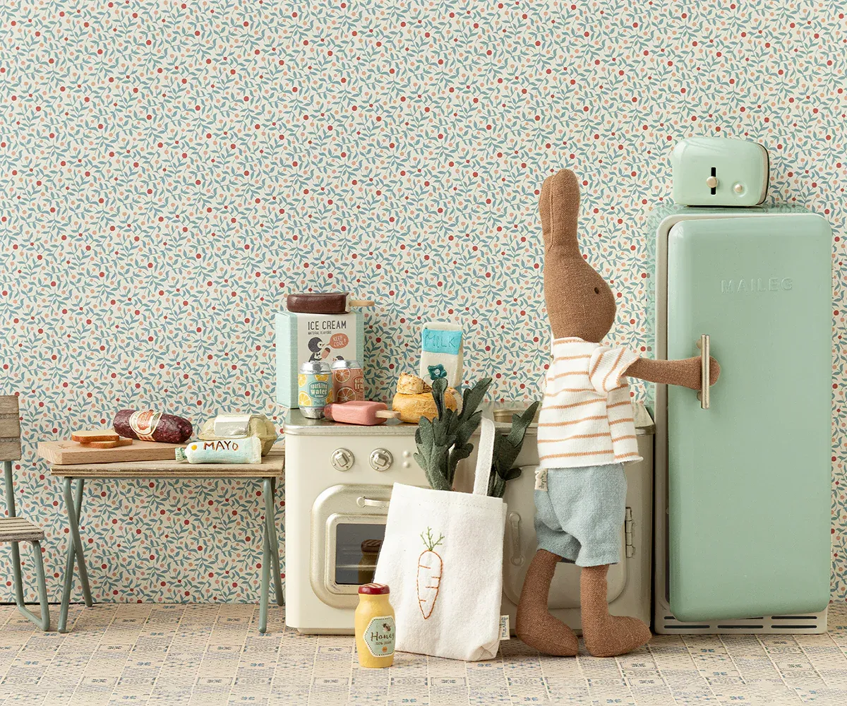 Frigo réfrigérateur menthe Maileg