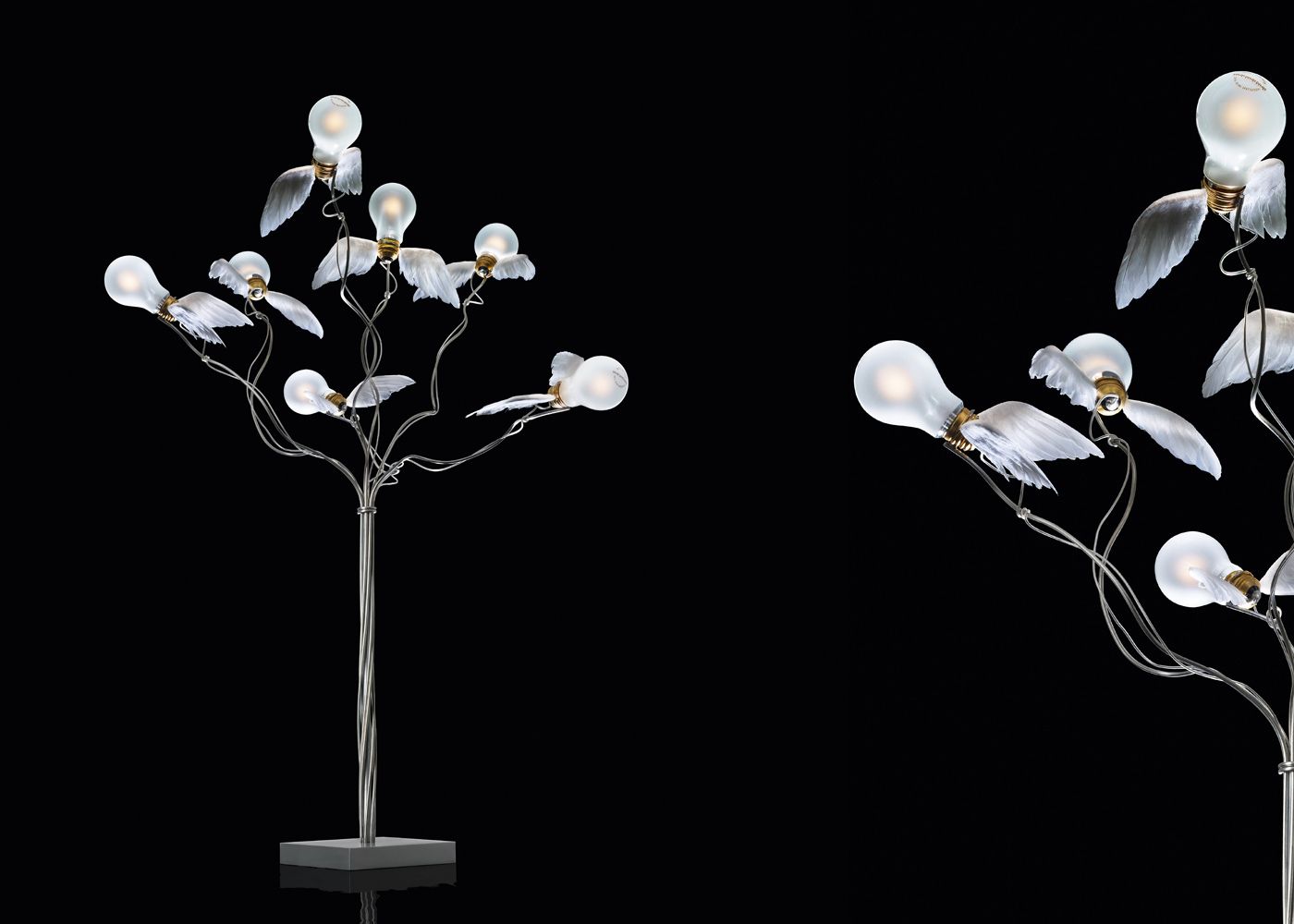 Lampe ​Birdie's Busch LED by Ingo Maurer