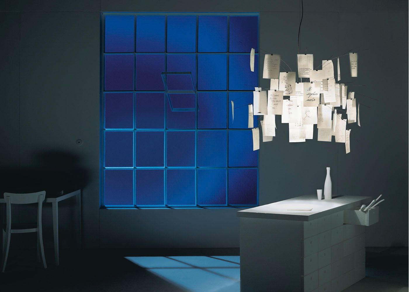 Lampe Zettel'z 5 by Ingo Maurer