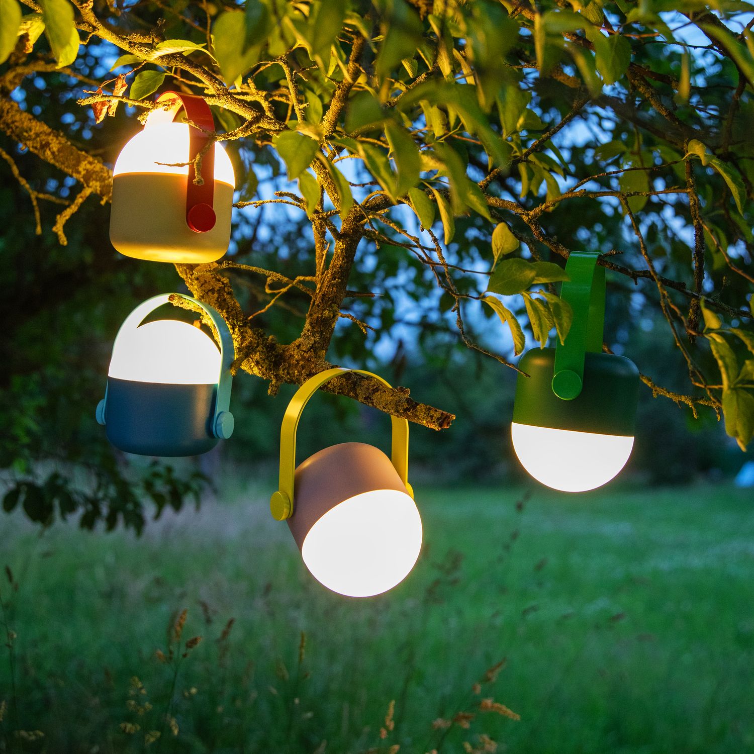Lampe nomade Olé verte Remember