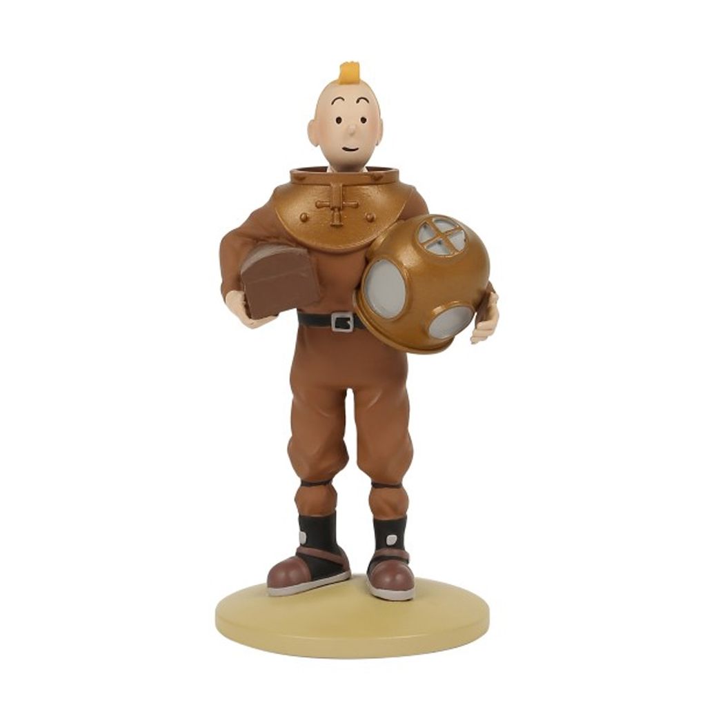 ​Figurine Tintin Scaphandre  -Tintinimaginatio