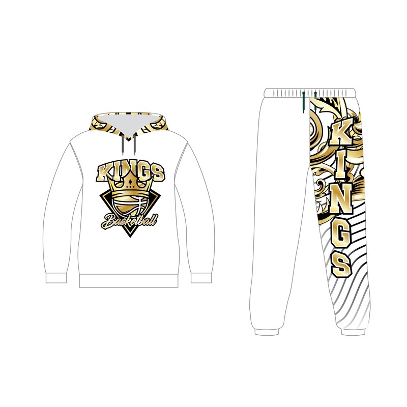 Adult and Youth Kings Royal White 2 Piece Suit