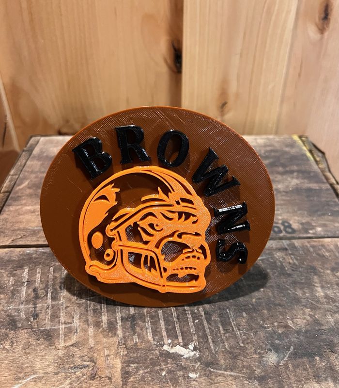 Browns Dawg Pound Trailer Hitch Cover