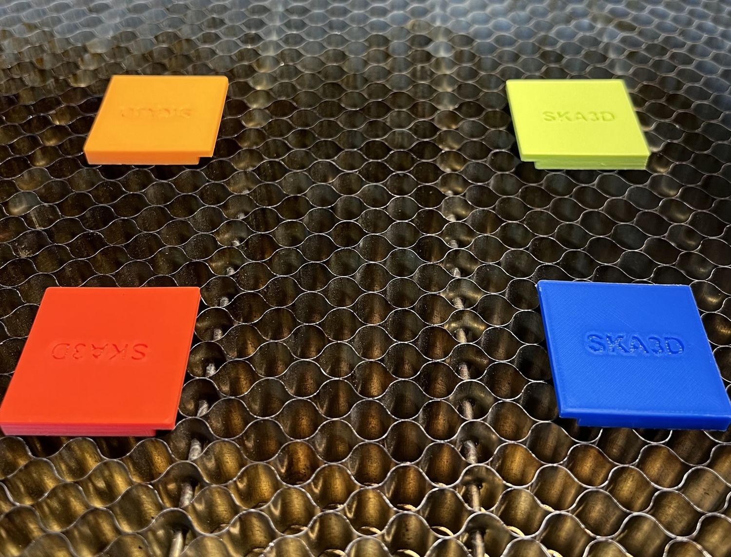 The Original Simple Material hold downs for laser machine honeycomb steel beds 3mm-1/8” or 6mm-1/4”