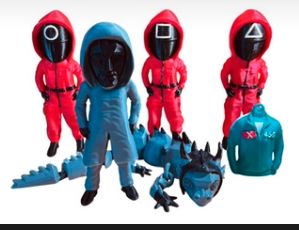 Squid Games Figurines
