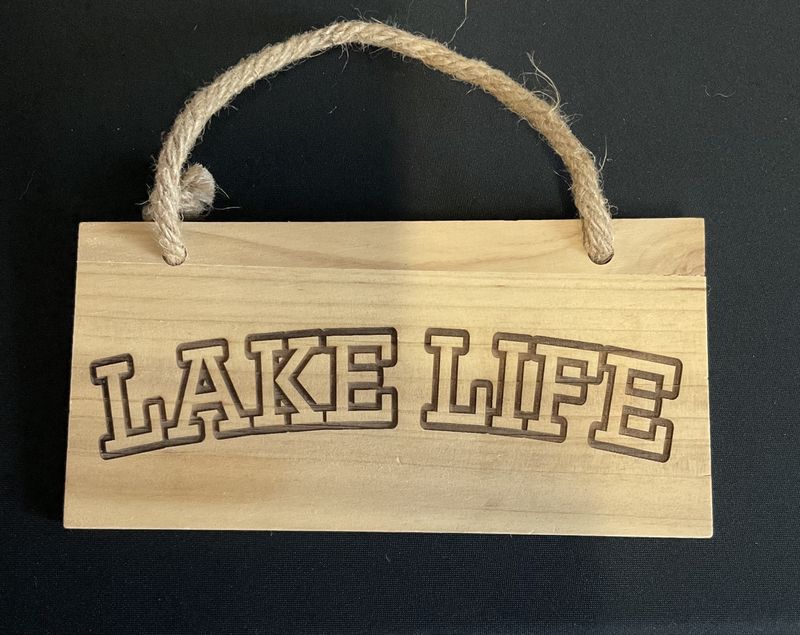 Lake life small hanger