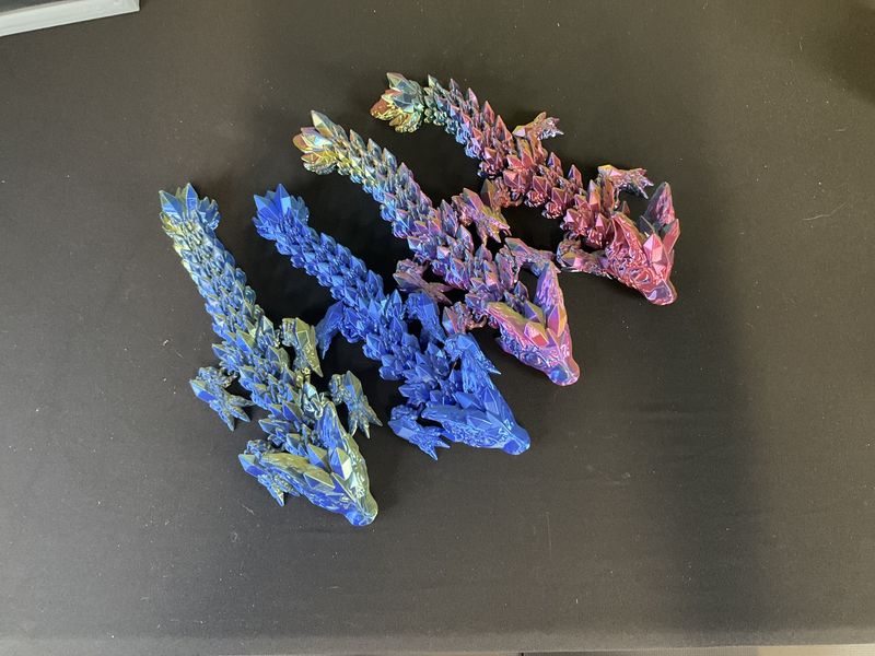 Gemstone dragon