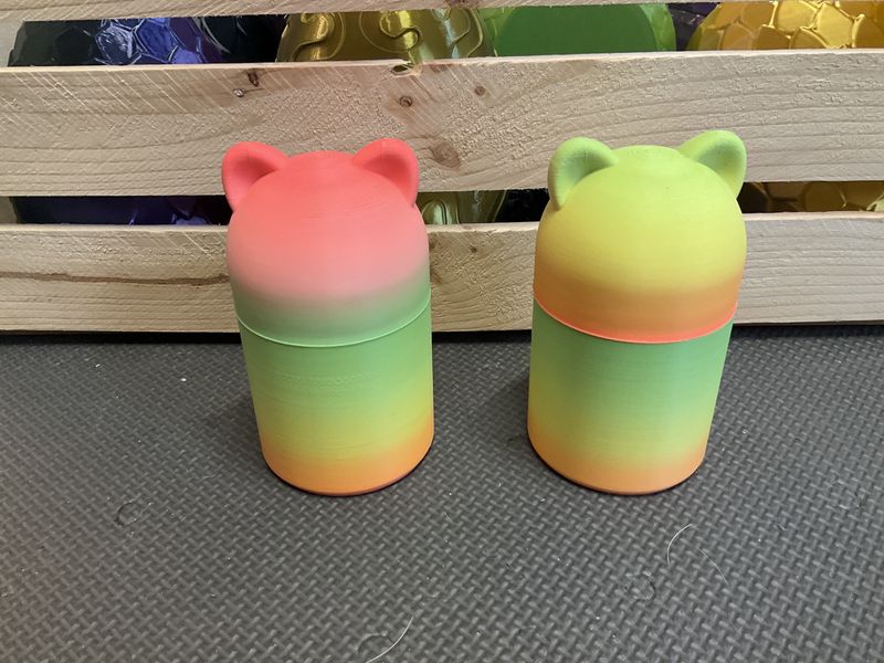 Cat ear containers