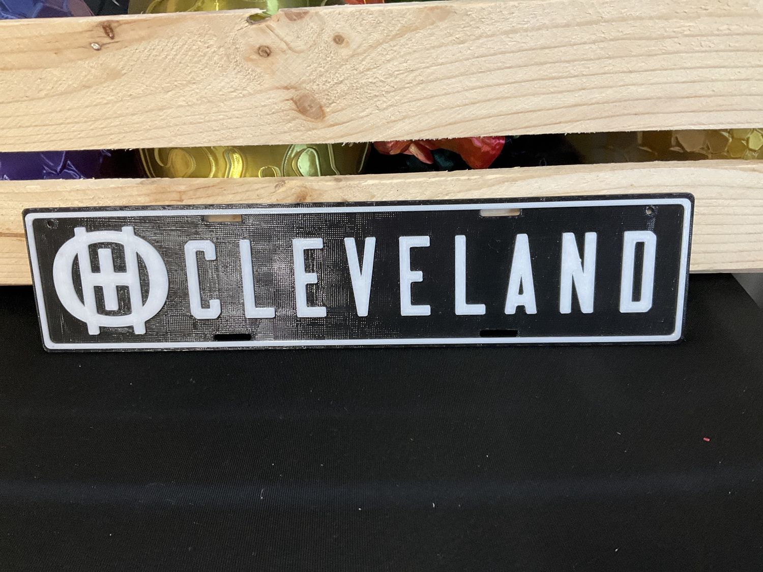 Cleveland car plate