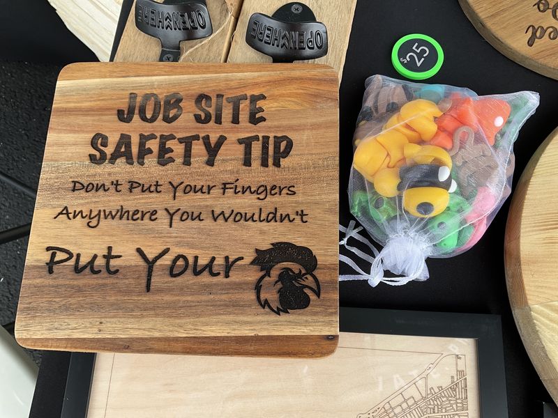 Job site safety Cutting Board