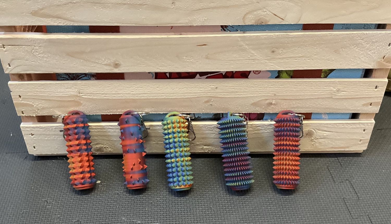 Pain Sensory Keychain