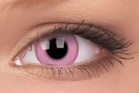 PRETTY IN PINK HALLOWEEN CONTACT LENS