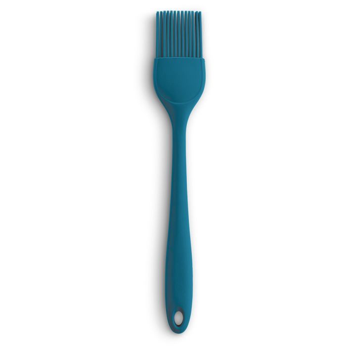 Mrs. Anderson's Baking Silicone Brush - Turquoise - 10-in.