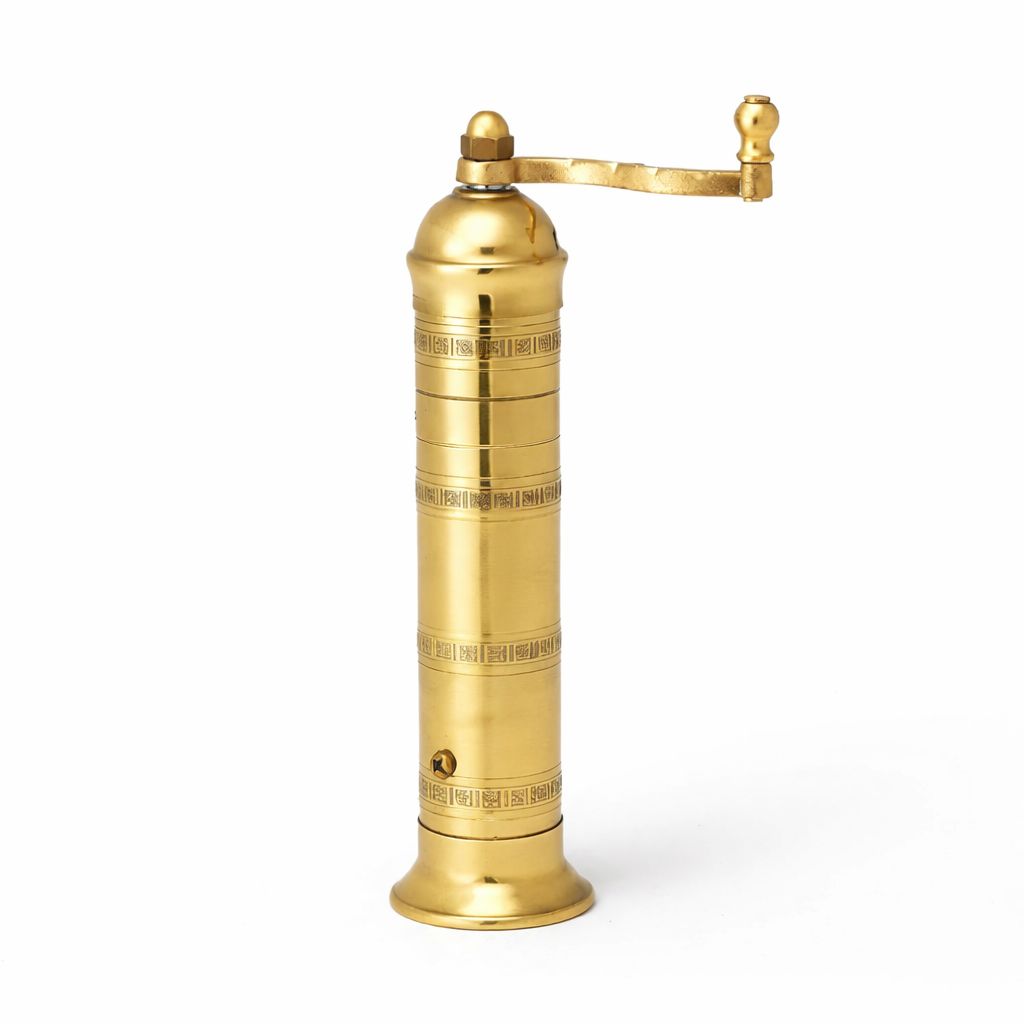 Atlas Brass Pepper Mill 9-in.